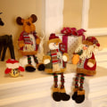 Miniatyrbild 4 av 5: Plush Julfigurer Heminredning 3 st