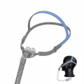 Miniatyrbild 1 av 2: Bmc P2 näskudde CPAP-mask med huvudband maskklämma för sömn snarkning och sömnapné