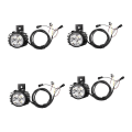 Miniatyrbilde 1 av 5: Elektrisk Scooter Frontlykter 10 Tommer M4led To I En Modifisert Ekstern Ultra Lyssterke Frontlykter Gaffel