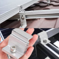 Miniatyrbillede 4 af 5: Solpanelklemmer Solpanelmonteringsskinner til Solpanel Pv Montering Hardware Solpanel Tilbehør
