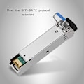 Miniatyrbilde 4 av 5: Gigabit enkelmodus enkeltfiber optisk modul 3KM 1310nm transceiver