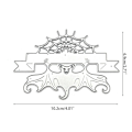 Miniatyrbillede 4 af 5: Halloween Edderkop Web Metal Skæredør Stencil Diy Scrapbooking Album Papirkort Skabelon Form Embossing Dekoration