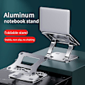 Miniatyrbild 2 av 4: Fällbart Tabletthållare Laptopstativ Aluminium Notebook Stöd För Macbook Air Under