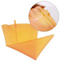 Miniatyrbillede 3 af 5: Genanvendelig konditorpose i silikone, orange, til frosting og dekoration af fudge (4 stk.)