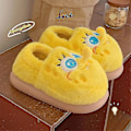 Miniatyrbild 1 av 5: Kawaii Spongebob Fyrkantiga byxor Barn och vuxen par bomullstofflor Alla och halv inklusive varma halkfria vintersofflor all 32-33 inner 20.5cm