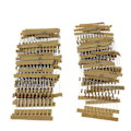 Miniatyrbillede 5 af 5: 1/4w kulstoffilm modstande 0,33-4,7m assorteret sæt med plastik opbevaringsboks