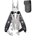 Miniatyrbillede 1 af 5: 18 i 1 lommeværktøj, titan-greb design multitool, foldbart multitool rustfrit stål, multifunktionel tang med nødhammers, skruetrækker, sav