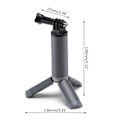 Miniatyrbillede 4 af 5: Bærbar sammenklappelig Cynova Pocket Mini Tripod Support Selfie Stick Stabilisator Stabil Skydningsstand