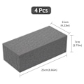 Miniatyrbillede 4 af 5: 4 stk. Tør Blomster Skum Til Kunstige Blomster Vådt Blomster Skum Mursten Grå Blomsterhandler Styrofoam Blokke Fo