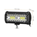 Miniatyrbilde 2 av 5: 2 stk arbeidslys LED 3 rader 7\" høy lysstyrke stripelys