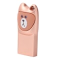 Pikkukuva 2 / 5: USB 2.0 Metal Cartoon U Disk 64GB Flash-asema Android-matkapuhelinsovittimella