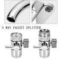 Miniatyrbilde 4 av 5: Håndholdt dusjsett for servant, håndholdt dusjhode for baderomsbatteri, vaskebatterisprøytefeste med 3 spraymoduser for hårvask, baderomshjelpemiddel
