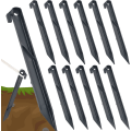 Miniatyrbilde 1 av 5: 16 stk. oppblåsbare plastplugger, 23 cm store oppblåsbare plugger plastplugger for campingtelt, erstatning campingtelt plugger bakkeankerplugger