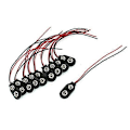 Miniatyrbillede 4 af 5: 10 stk. Snap 9V Batteriholder Klips På Spænder Stik Kabel med Ledning