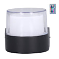 Miniatyrbillede 2 af 5: 5W RGB fjernbetjening LED udendørs væglampe vandtæt væglampe til soveværelse stue AC85265V