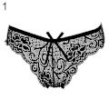 Pikkukuva 1 / 5: Naisten G-string-alushousut Seksikäs söpö pitsi V-string-alushousut Thongit Alusvaatteet