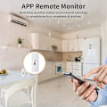 Miniatyrbillede 3 af 5: 3 stk Tuya Wifi Temperatur- og Luftfugtighedssensor Smart Life Fjernmonitor Smart Home Indendørs Hygrometer