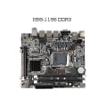 Miniatyrbild 4 av 5: H55 Moderkort LGA1156 Stödjer I3 530 I5 760 Serie CPU DDR3 Minne Moderkort+i3 550 CPU+SATA C