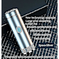 Miniatyrbillede 1 af 5: Elektrisk barbermaskine, bærbar, genopladelig (sølv)