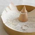 Miniatyrbillede 4 af 5: Bekymringskugle Fidget Ring Sølv Ring Meditation Spinner Anti Stress Angst Ring