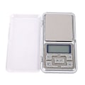 Miniatyrbillede 1 af 5: Mini bærbar digital lommeskala smykker diamant kalibrering vejning balance LCD