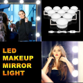 Miniatyrbilde 4 av 5: LED-sminke speil lyspærer USB Hollywood Vanity Make Up speil lys