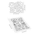 Miniatyrbillede 5 af 5: Diy Craft Skæredør Metal Die Cuts Embossing Skabeloner Til Diy Scrapbooking