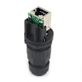Pikkukuva 3 / 5: Mini Kannettava USB Pyöreä Kaapeli RJ45 Liitin Vedenkestävä IP68 Verkkoliitin AR22