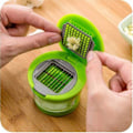 Miniatyrbillede 2 af 4: Hvidløgspresser, Multifunktionel Hvidløgspresser, Hvidløg Hakker Slicer Dicer Rivjern Til Hjem Manuel Løg Hakker Grøntsag Hakker Køkken Gadget