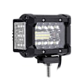 Miniatyrbilde 1 av 5: 4 tommers arbeidslys Spot Flood Led lysstang Reverseringslampe 108w for bil