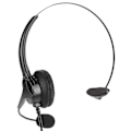 Miniatyrbillede 4 af 5: PC-headset til kundeservice med mikrofon, støjreducerende 3,5 mm callcenter-hovedtelefoner, justerbar lydstyrke