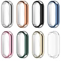 Pikkukuva 2 / 5: Suojaava Kotelo Xiaomi Mi Band 8:lle, Näytönsuoja Pehmeä TPU Herkällä Kosketusohjauksella Miband 8 Tarvikkeet