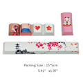 Miniatyrbilde 4 av 5: 6 stk Space Enter Esc Keycaps Mekanisk Tastatur Keycap Dye-sub Cherry Profil