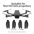 Miniatyrbillede 2 af 5: Høj kvalitet Abs propeller til Holy Stone Hs720g Flight Wing udskiftning