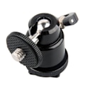 Miniatyrbillede 3 af 5: Kamera Stativ LED Lys Flash Stativ Beslag Holder Mount 1/4 Hot Shoe Adapter