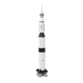 Miniatyrbillede 1 af 5: Teknisk Saturn V Raket Byrum Space Station Shuttle Opsendelsesmodel Byggeklodser Satellit Udforskning Børnelegetøj Juguete