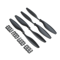 Miniatyrbilde 5 av 5: 2 Par Nylon 10x4.5\" 1045 1045r Cw Ccw Propeller Svart For Dji F450 500 F550 Fpv Multi-copter Quadcopter Apc