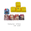 Miniatyrbild 4 av 5: Pbt Direction R4 Keycap Oem Profil Dye-subbed Keycap För Mekaniska Tangentbord