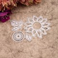 Miniatyrbillede 4 af 5: Blad Metal Skæredør Stencil Diy Scrapbooking Album Stempel Papir Kort Embossing