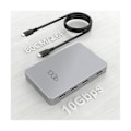 Miniatyrbild 2 av 5: 7-i-1 Type-c Dockningsstation Usb3.2 Gen2 10gbps Med Pd 100w Laddning Expansions Multifunktionshubb