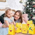 Miniatyrbilde 5 av 5: 24 stk Emoji Godteriposer, Papirgavepose med 24 Klistremerker, Liten Bursdagspose, 8 Mønster Papir G