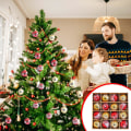 Miniatyrbilde 2 av 4: Julekuler 2023 Julekule Julepynt Anheng Juletre Hengende Ball Farget Gaveeske Sett Sceneoppsett