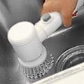 Miniatyrbillede 3 af 4: Elektrisk rengøringsbørste, 5-i-1 magisk power scrubber til køkken