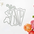 Miniatyrbild 2 av 5: Klänning Metall Skärmaskin Stencil Diy Scrapbooking Album Papperskort Mall Gjutform Prägling Hantverk Dekoration