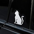 Miniatyrbillede 4 af 5: 2 Dekorative Bilstickere, Kattemønster, Unik Bilsticker, Bilsticker