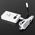 Miniatyrbilde 3 av 5: 4-trinns justerbar fjernkontroll for USB-vifte LED-lys Universal fjernkontroll 1 stk