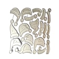 Miniatyrbillede 1 af 5: Metal Skæredøre Jul Hat Scrapbooking Stencil Die Cuts Kort Embossing