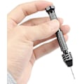 Miniatyrbild 3 av 5: 26-delad minidrillsats, spiralborr för modellvalnöt bärnsten olivnöt