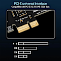 Pikkukuva 4 / 5: 7-porttinen USB 3.0 PCI-sovitinkortti, USB-laajennuskortti, PCIe-nousijakortti PC:lle, Linux / Windows XP/ 7/