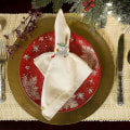 Miniatyrbilde 3 av 4: Tal 8 stk. juleserviettringer til spiseborddekking - Rustikk middagsborddekorasjon for bryllupsmottakelser, jul, Thanksgiving Ho